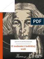 Schopenhauer o Wolnosci Ludzkiej Woli