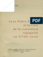 Juan Pablo Forner Et La Crise de La Conscience Espagnole Au Xviiie Siecle 1052671