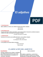 El Adjetivo