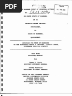 In Re Shonelle Andre Jackson V State of Alabama CR04-0096 Supreme Court AL - 2004.10.20 Petition For Writ of Mandamus 1 of 3 - 400pp