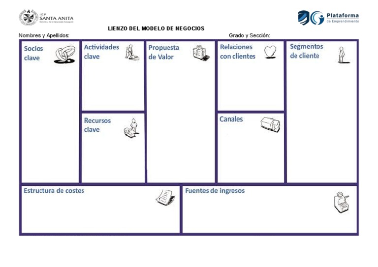 Lienzo Del Modelo de Negocio | PDF