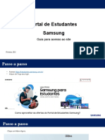 Portal de Estudantes Samsung