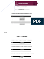 Relacion de Procedimientos Administrativos y Declaraciones Patrimoniales SECOEM ENERO 2022