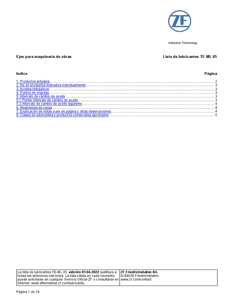 TeMl 05Es PDF Lubricante Ciencia de la superficie