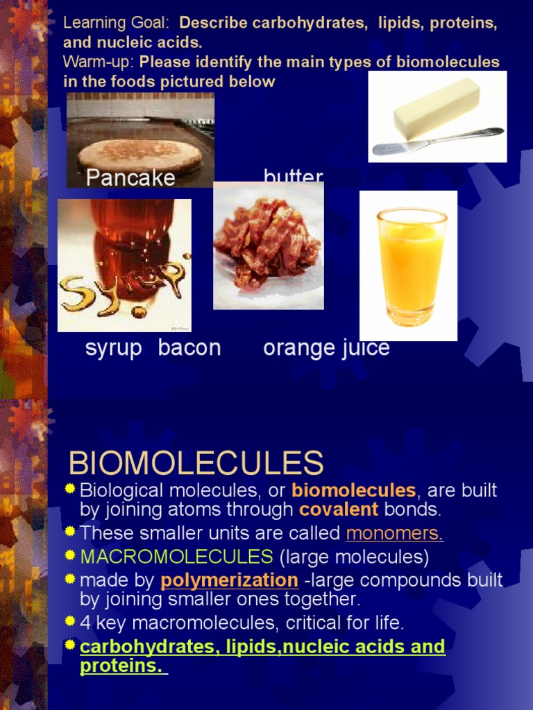 Chem 11 Unit 5 BIOMOLECULE PDF Biomolecules Carbohydrates