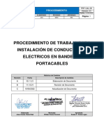 PRT - CAL - 09 - Inst. de Conductor Eléctricos en Bandejas Port