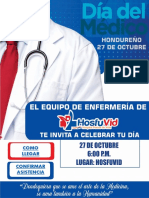 Invitacion Celebracion Dia Del Medico