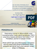 Aplikasi Modul Pendekatan Teaching Games