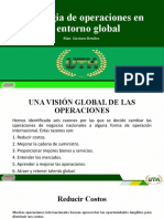 Estrategias operacionales globales para reducir costos y mejorar la cadena de suministro