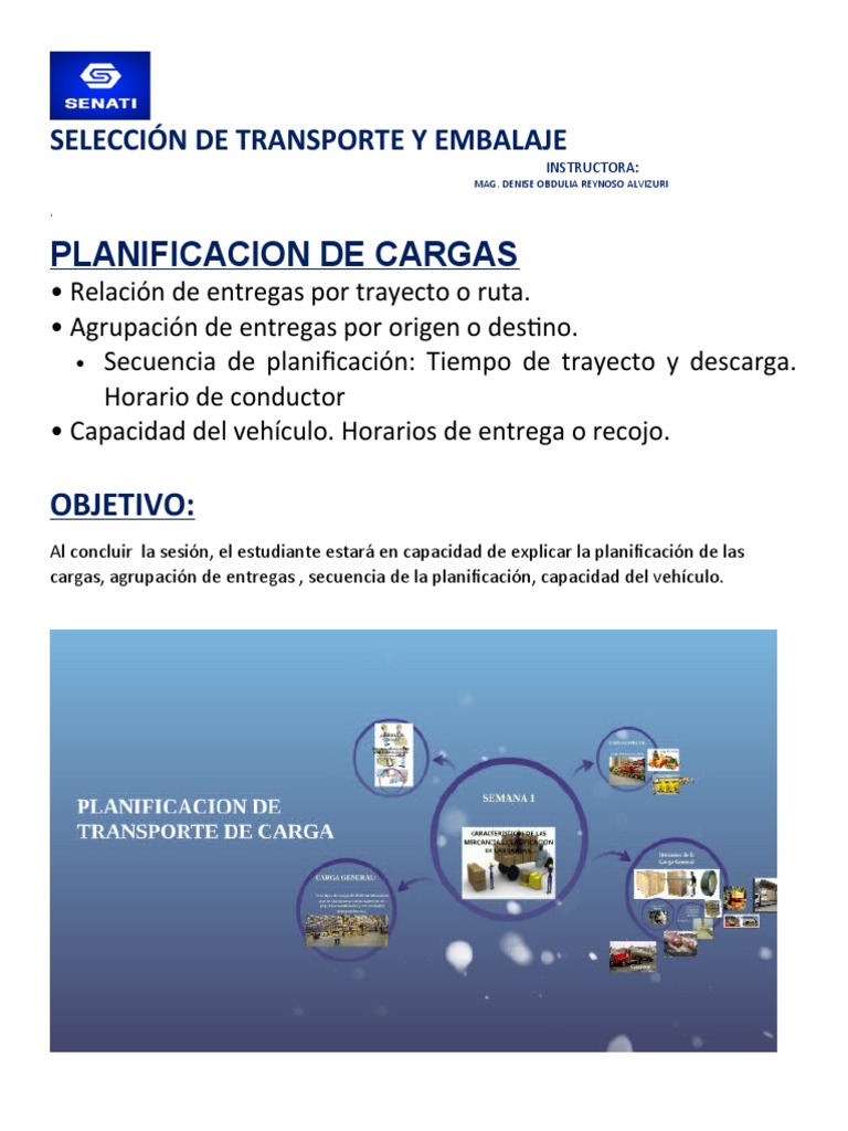 Planificación Eficiente de Cargas y Transporte | PDF | Transporte ...
