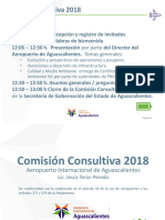 Comisión Consultiva 2018 Aeropuerto Aguascalientes