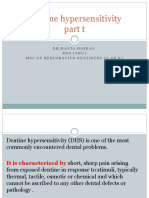 Dentine Hypersensitivity