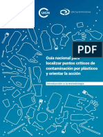 UNEP IUCN Guidance Plastic Hotspotting Spanish