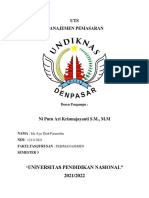 Uts Manajemen Pemasaran - Dayudiah - 3821