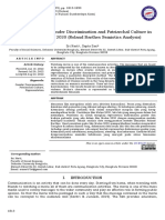 Representation of Gender Discrimination and Patriarchal Culture in Movie of Mulan 2020 (Roland Barthes Semiotics Analysis)