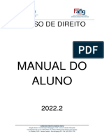 Cronograma Curso Direito 2022