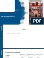 Planejamento Estratégico em Logística: Prof. Me Adriano Oliveira