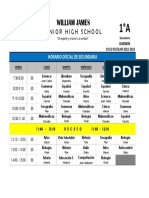 Horario 1° Darwin 2022 - 2023