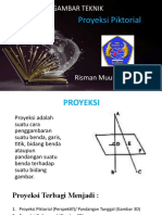 Gambar Teknik - 4 (Proyeksi Piktorial)