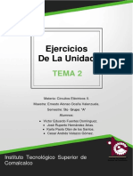 Ejercicios de la unidad