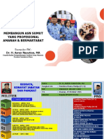 Membangun Asn Sumut Yang Profesional Amanah & Bermartabat: Disampaikan Oleh: Dr. H. Asren Nasution, MA