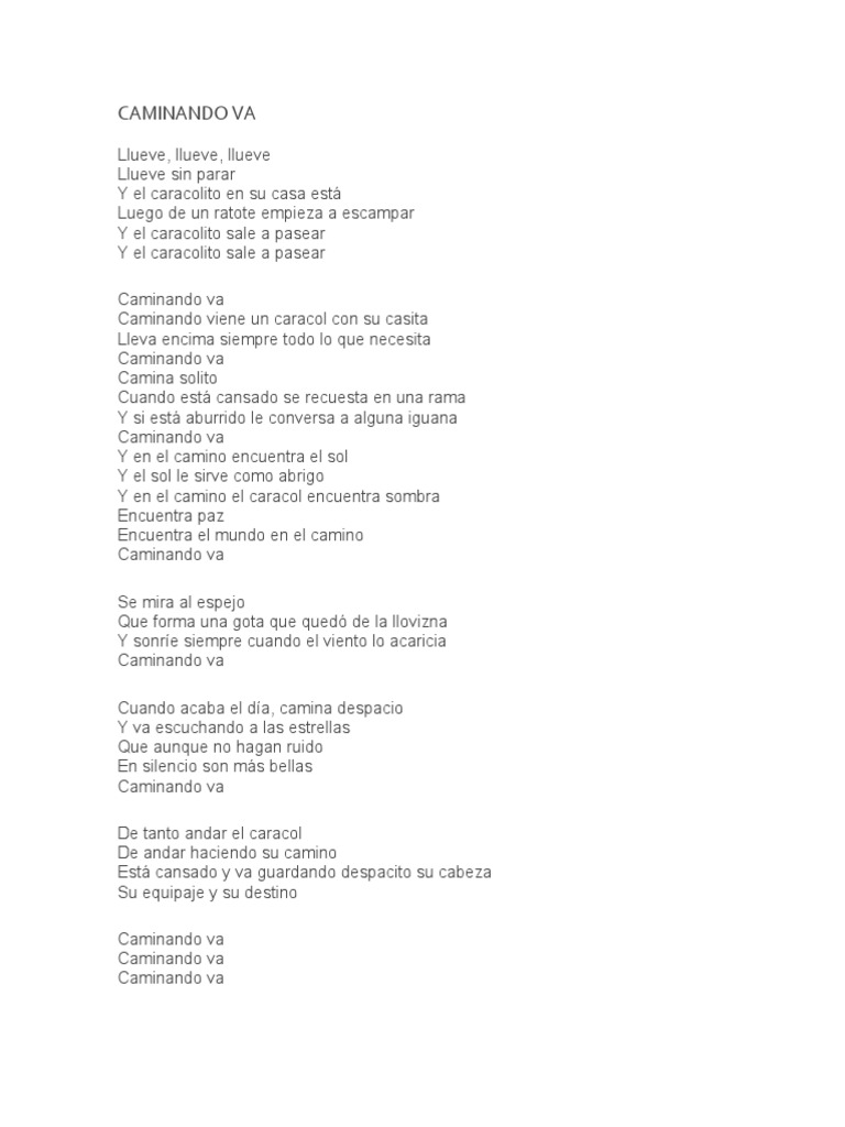 Canciones Coro Pdf Poesía