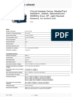 Circuit breaker 2500A 65kA data