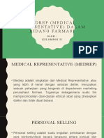 Medrep (Medical Representative) Dalam Bidang Farmasi