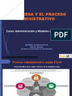 Apunte N°4 La Empresa y La Relacion Con El Proceso Administrativo Duoc UC