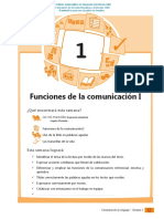 Funciones comunicación