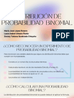 Distribucion de Probabilidad Binomial