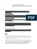 La Química Orgánica Es Una Rama de La Química Que Estudia Las