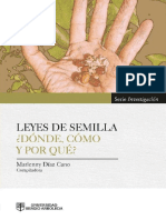 Libro - LEYES DE SEMILLA ¿A DONDE, COMO Y POR QUE?