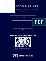 Guia Rápido Forno de Embutir Elétrico Electrolux OE8EH