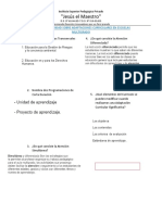 SESIÓN 6 ACTIVIDAD SOBRE ADAPTACIONES CURRICULARES PARA ESCUELAS MULTIGRADO Resuelto