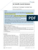 1 Open Access To The Scientific Journal Literature - Situation 2009