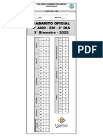 Cartão-resposta 2o ano EM 2o dia