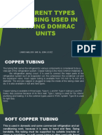 Different Types of Tubing Used in Heating Domrac Units