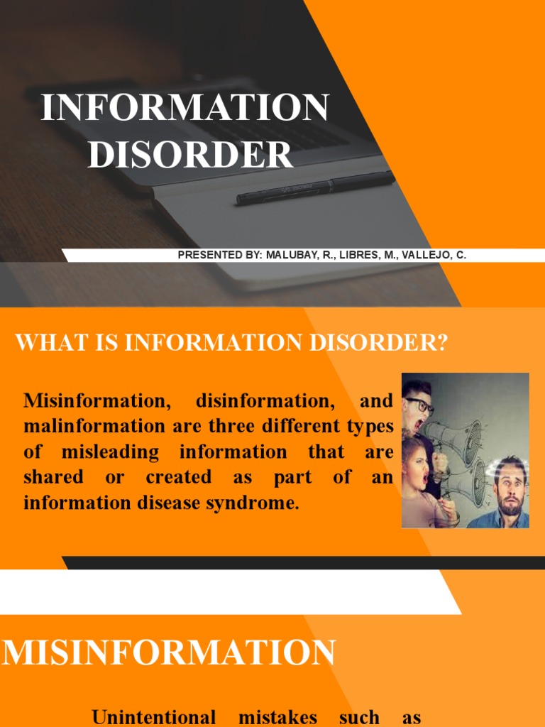 Understanding Information Disorder Types | PDF | Mass Media | Public Sphere