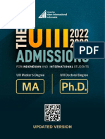 UPDATED - UIII Admission 2022 - 2023