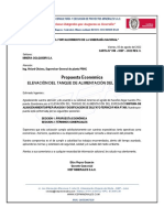 Cot. 098 - Elevacion de Tanque de Alimentación de Espesador