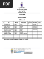 HRD Attendance-Form