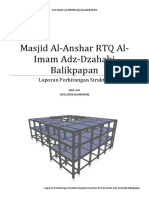 Laporan Perhitungan Struktur Masjid Al Anshar Ponpes AdzDzahabi BPN-rev