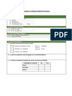 Ficha de Encuesta A Productores de Aguaje - 1