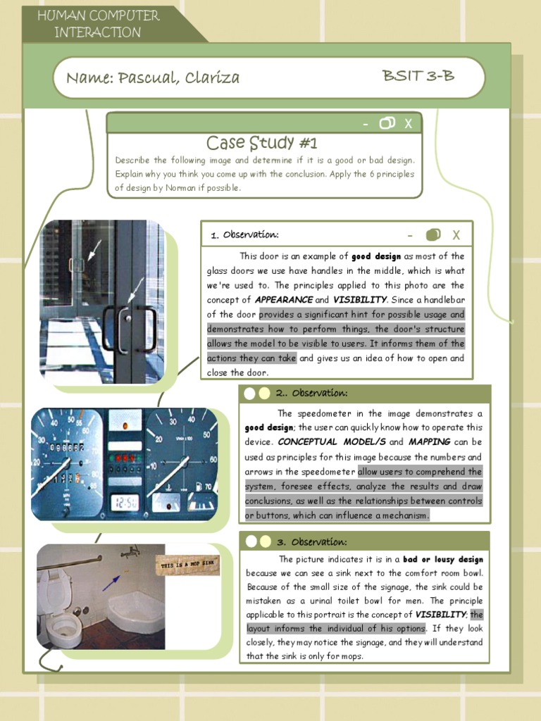 Case Study 1 In Hci Download Free Pdf Design System