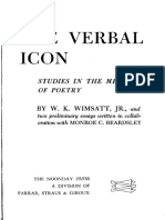 Wimsatt, William K. - The Verbal Icon