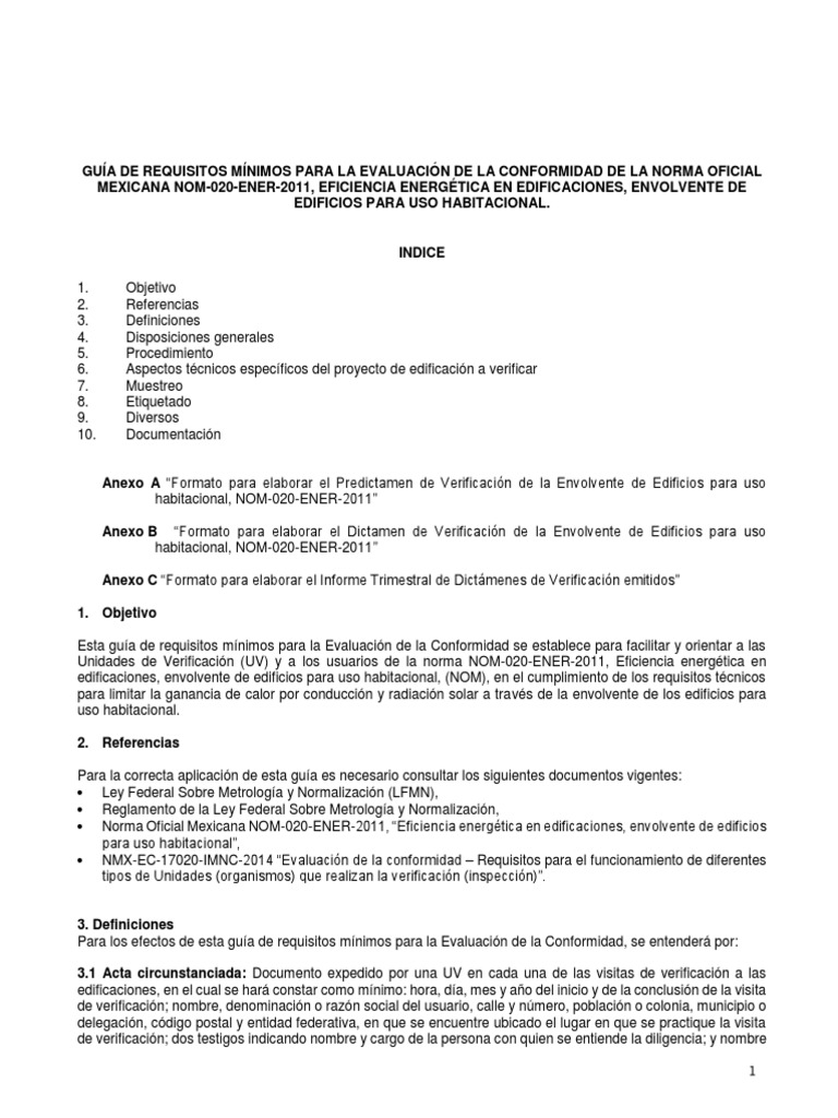 Guia Nom 020 | PDF | Uso eficiente de energía | Calor