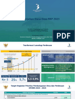 Bappenas - Arah Kebijakan RKP Desa Tahun 2023