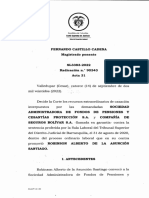 Sent-Sl-33832022 (90343) Prueba Idónea para Determinar La Calificación de Pérdida de Capacidad Laboral