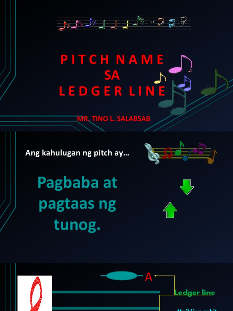 Ang Pitch Name Sa Ledger Line PDF